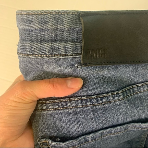 Men's Paige Federal Straight Slim Jeans Size 28 Flaws - Picture 3 of 11